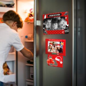 young man opening refrigerator young man opening refrigerator with Picture Frame Magnets